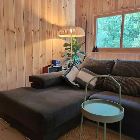 Semesterbostad Surf-yoga With Private Lush Garden & Sandy Stream Mézos